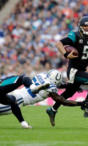 Jaguars survive late Colts rally, win 30-27 in London
